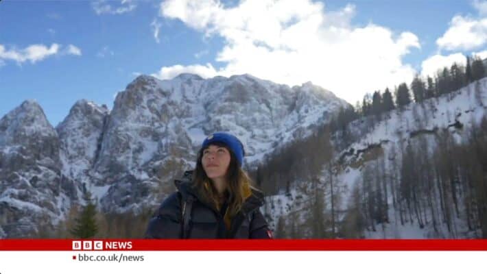Posjet planinskim domova u slovenskim planinama Eve Zu Beck